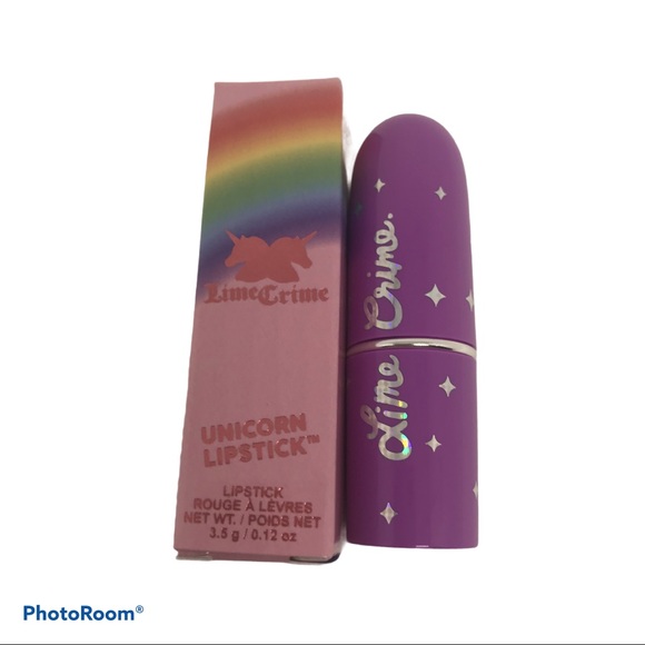 Like Crime LE AIRBORNE UNICORN CREME LIPSTICK PURPLE VEGAN nu goth - Picture 3 of 10